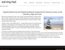 Tablet Screenshot of joshkingpsyd.com